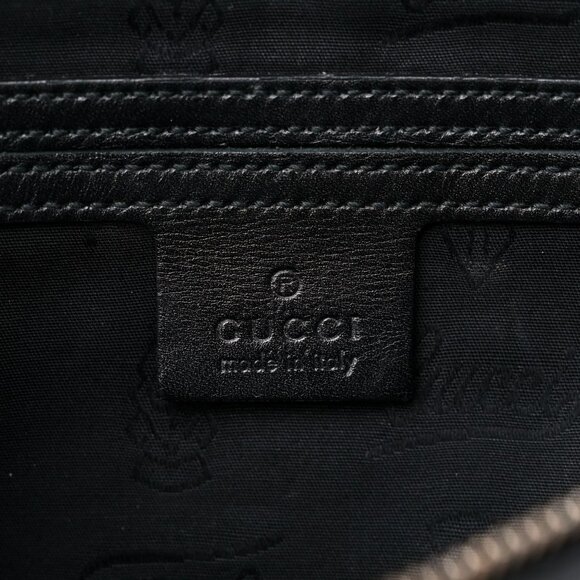 Authentic Gucci GG Supreme Imprime Monogram Waist Bag Belt Bag Pouch Mens Black - Picture 5 of 8
